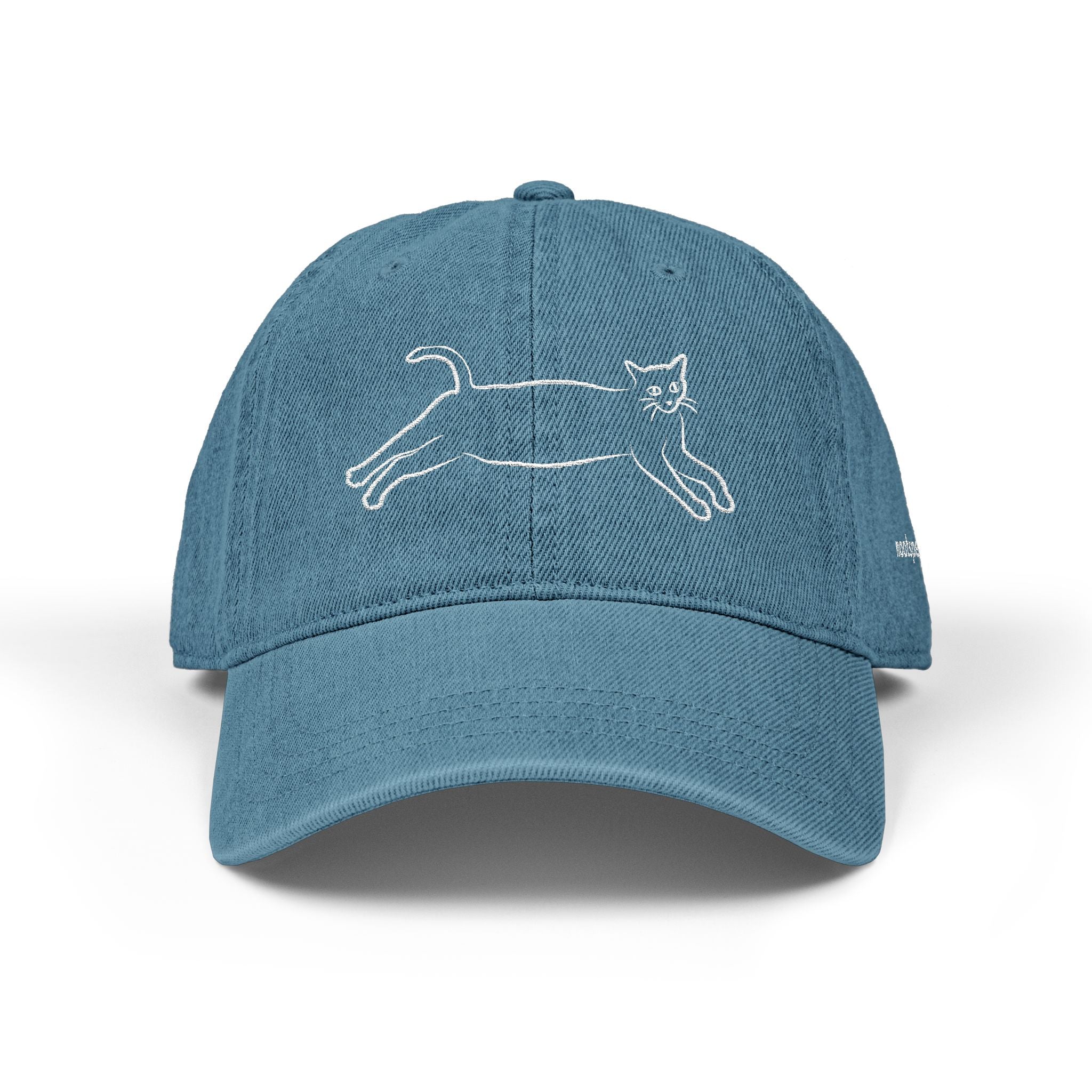 Cat Person Denim Hat
