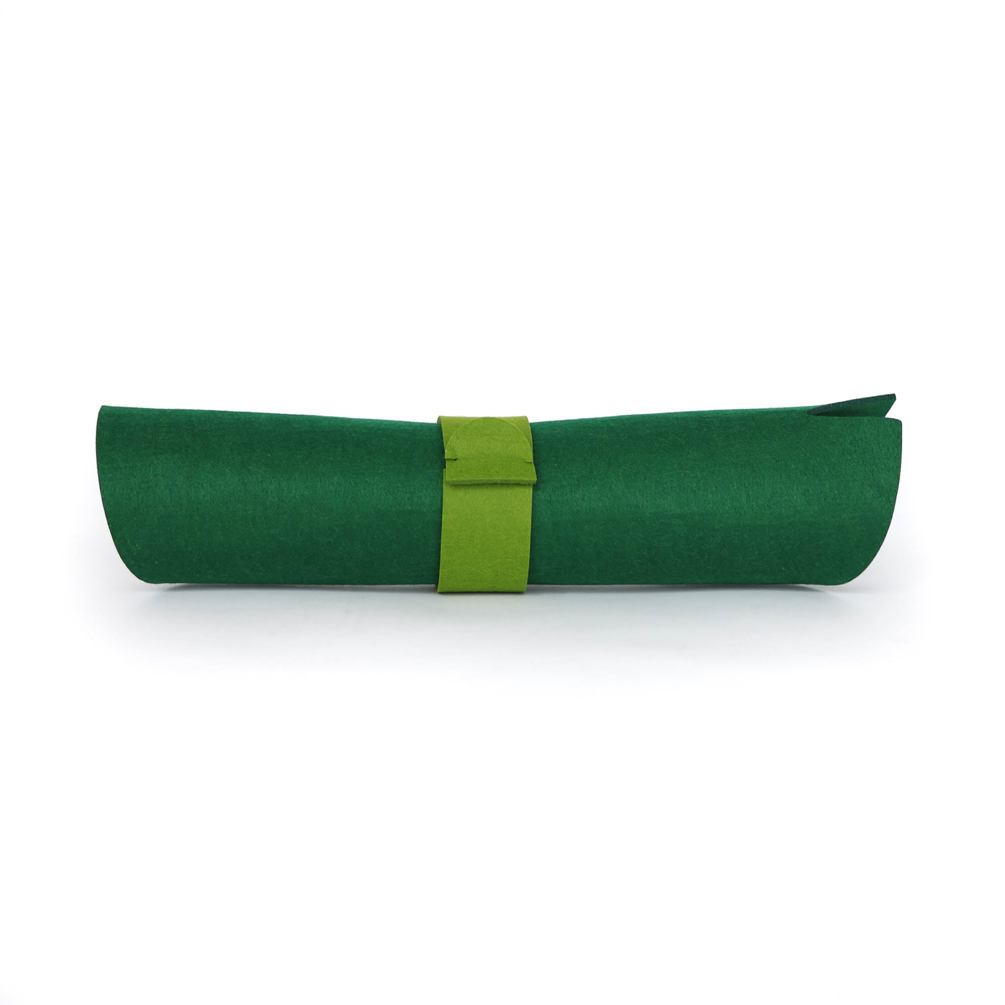 Noots Lily Pad Lounge Dark Green Rolled